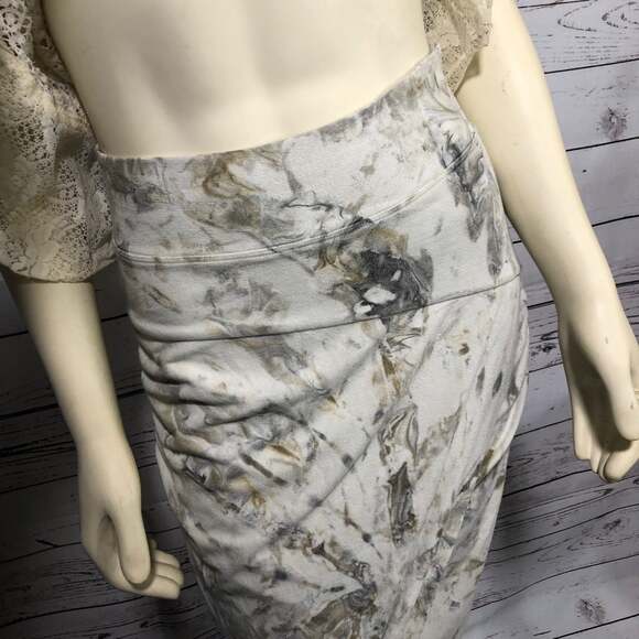 Hard Tail forever skirt with ruched sides faux wrap tie dye size large - Picture 7 of 12